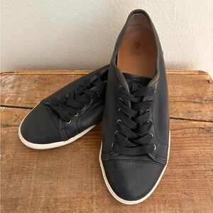 Frye Black Leather Sneakers